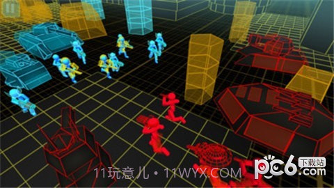 火柴人战争霓虹坦克战截图4