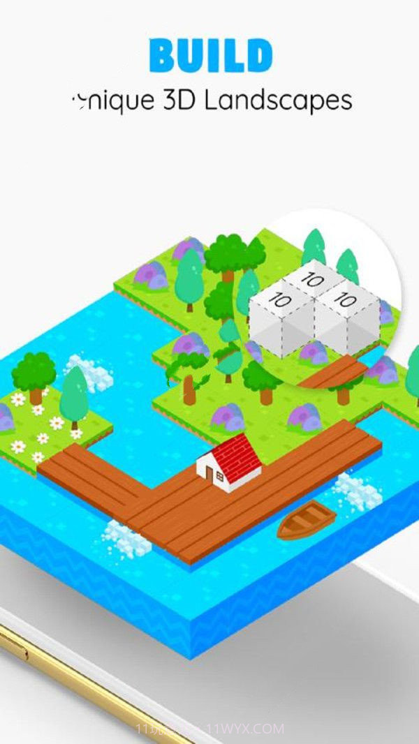 像素填色3D截图1 像素填色3D截图1