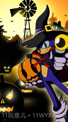 索尼克万圣节跑酷截图1 索尼克万圣节跑酷截图1