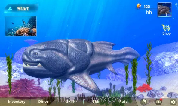 邓氏鱼模拟器v1.0.8截图3 邓氏鱼模拟器v1.0.8截图3