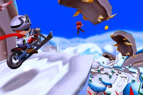 弗雷德滑雪 Skiing Fred截图2