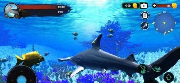 锤头鲨模拟器3d截图3