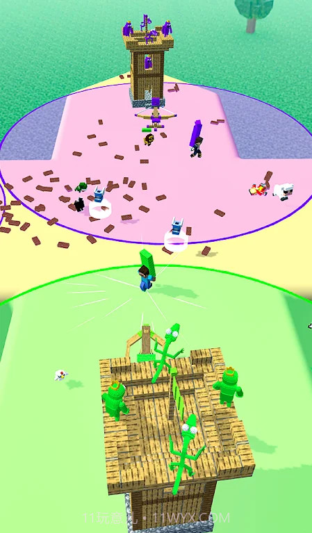 彩虹朋友防守战截图1