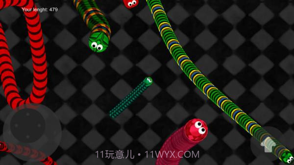 贪食蛇蠕虫战争截图3