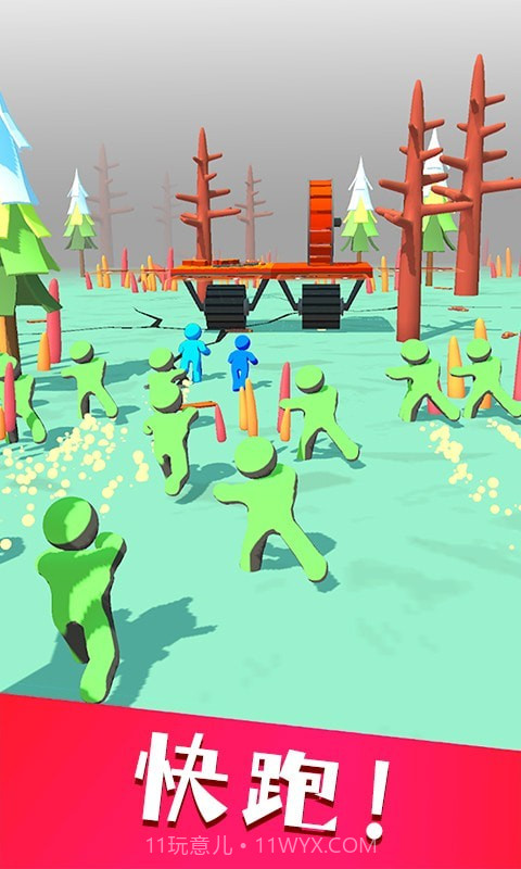 木筏战争3D截图1 木筏战争3D截图1