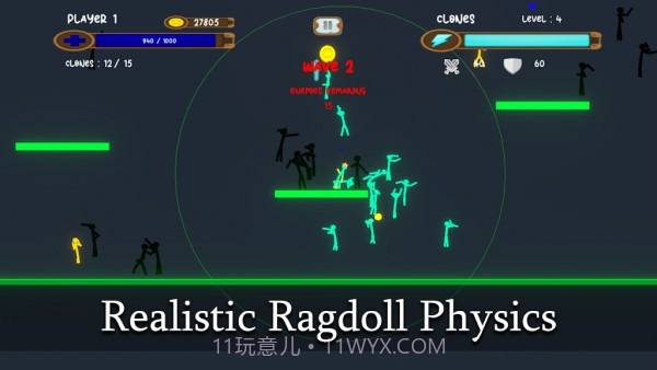 火柴克隆人战争截图4 火柴克隆人战争截图4