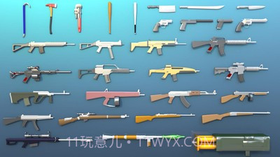 像素战争之枪支世界免费版截图2