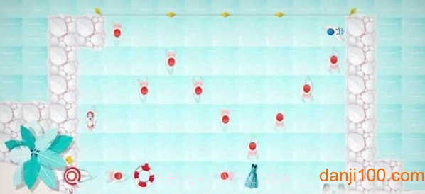 泳池逃生汉化版截图1