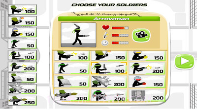 火柴人军队战争截图4