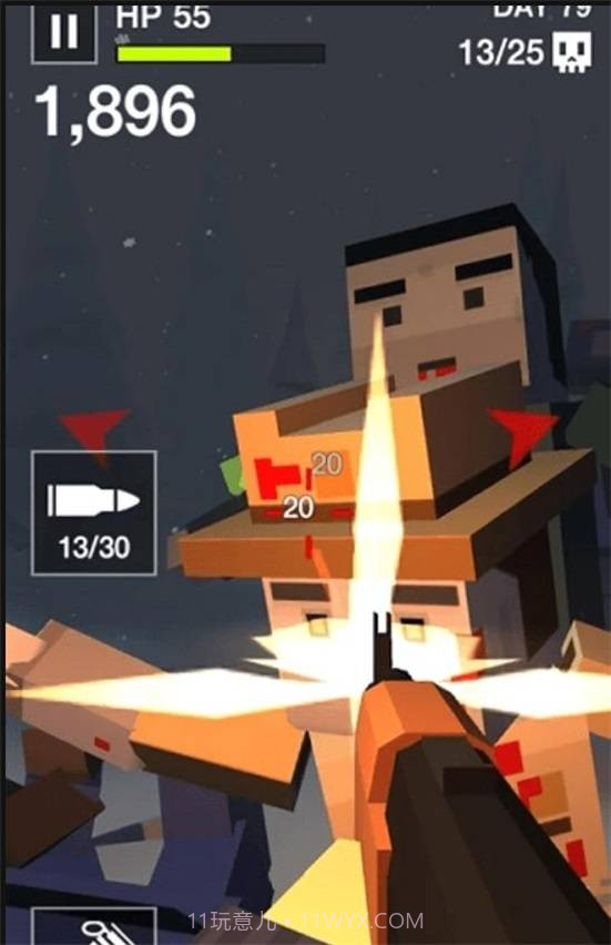 像素射杀僵尸截图2