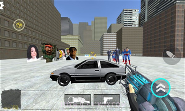 幕后的Nextbots沙盒截图3