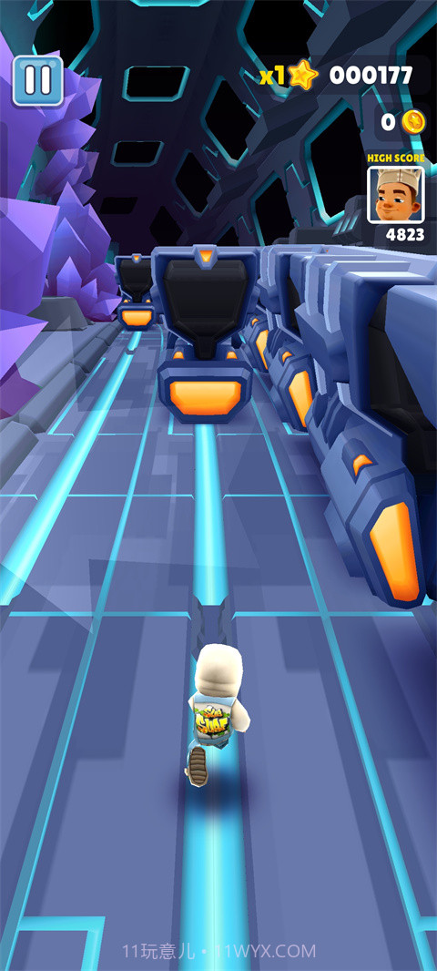 地铁跑酷easft仿外网空间站截图3