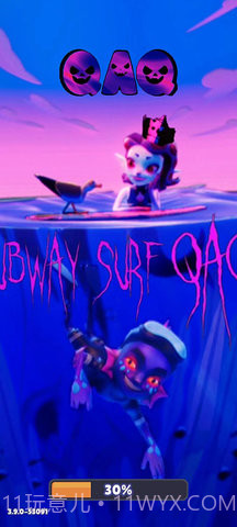 地铁跑酷qaq深海版本截图1