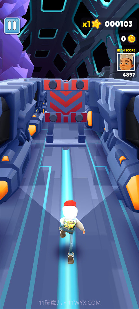 地铁跑酷easft仿外网空间站截图1