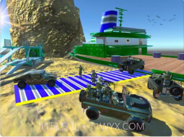 3D军队车辆模拟器截图1