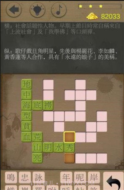 中华填字截图3 中华填字截图3