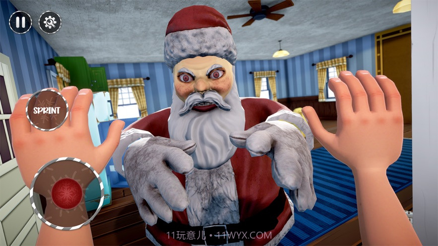 冰尖叫可怕的圣诞老人截图3