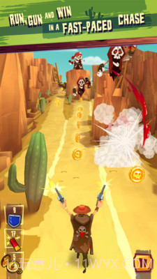 跑和射击仇敌截图2