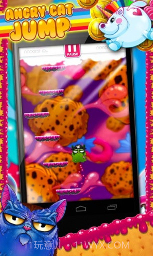 愤怒的猫 Angry Cat Jump截图3 愤怒的猫 Angry Cat Jump截图3