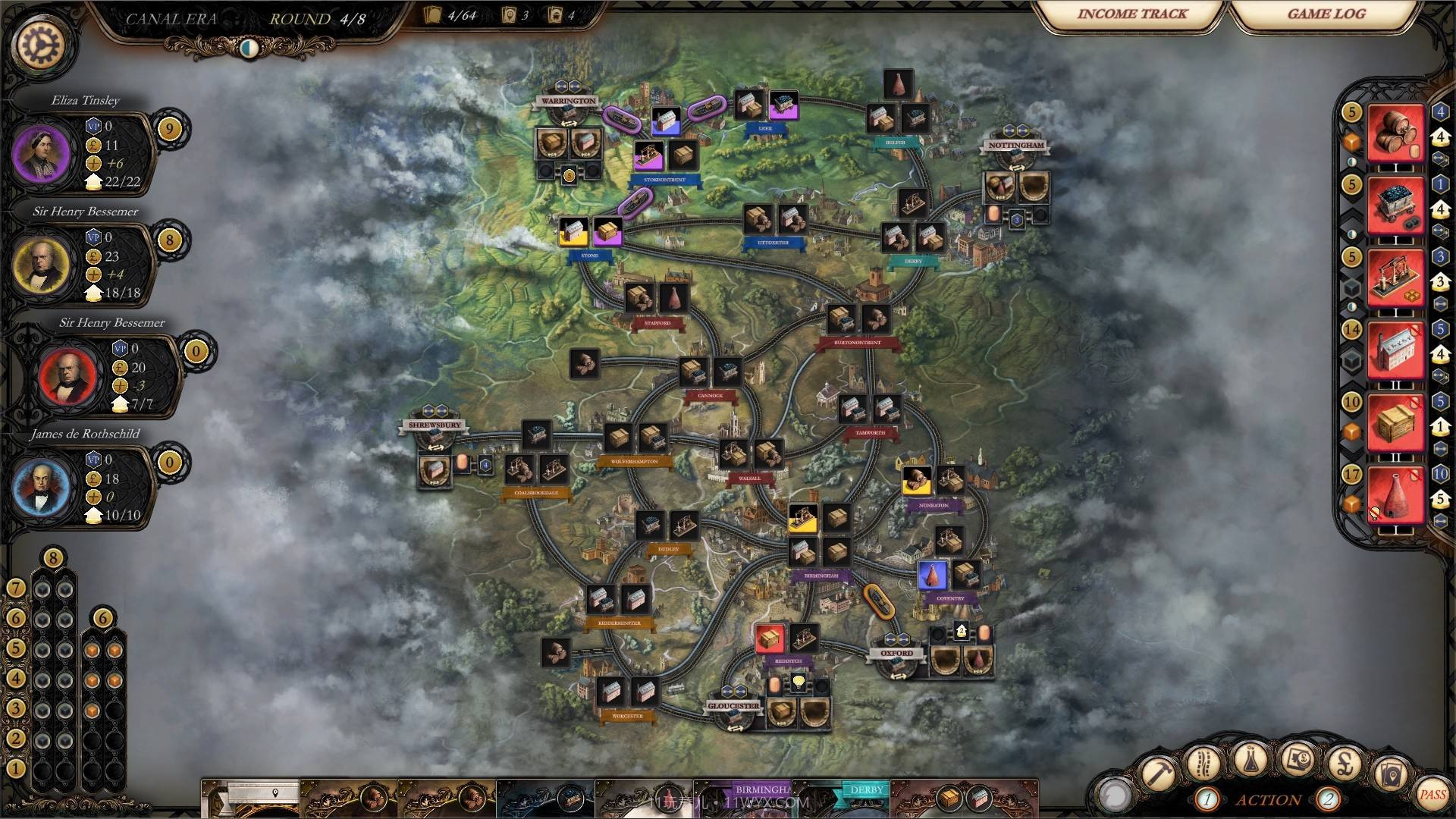 工业革命：伯明翰Brass:Birmingham最新版截图1