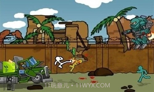 火柴人突击格斗截图1 火柴人突击格斗截图1