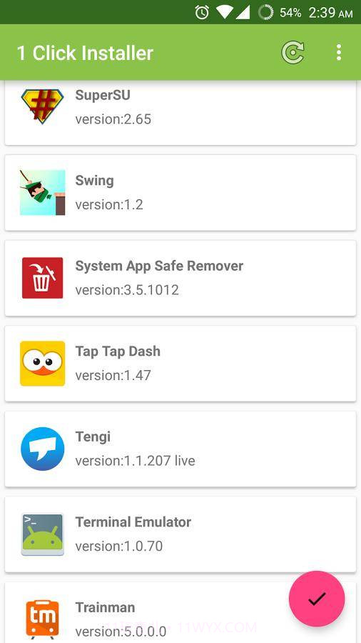 1 Click Installer截图1