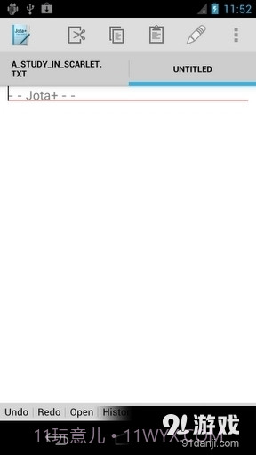 文本编辑器 Jota+截图2 文本编辑器 Jota+截图2