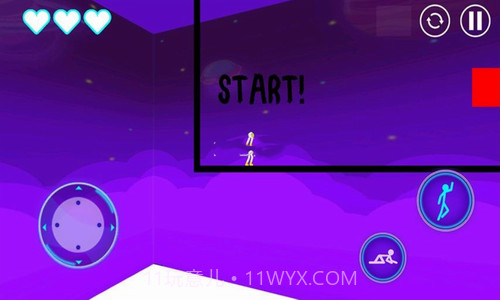 火柴人跳跃和奔跑截图2 火柴人跳跃和奔跑截图2
