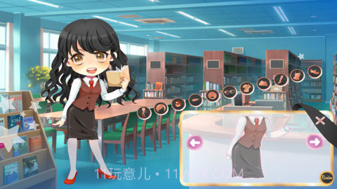 动漫校园装扮女孩截图3 动漫校园装扮女孩截图3