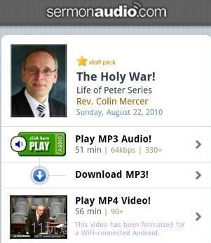 SermonAudio的Android版截图2