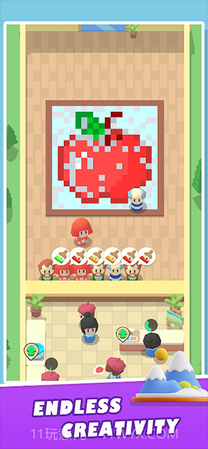 闲置像素艺术大亨中文版截图1 闲置像素艺术大亨中文版截图1