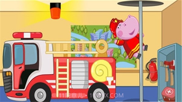 河马佩奇消防巡逻截图2 河马佩奇消防巡逻截图2