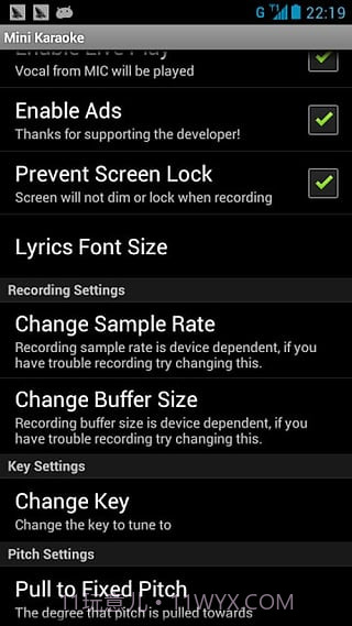 迷你卡拉OK Mini Karaoke截图2 迷你卡拉OK Mini Karaoke截图2