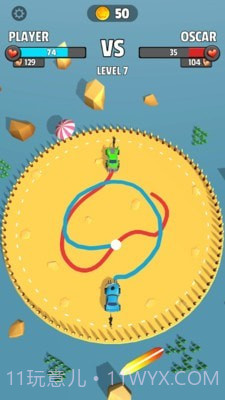 汽车决斗：画条线截图2