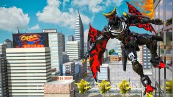 飞行蝙蝠机器人冒险截图1