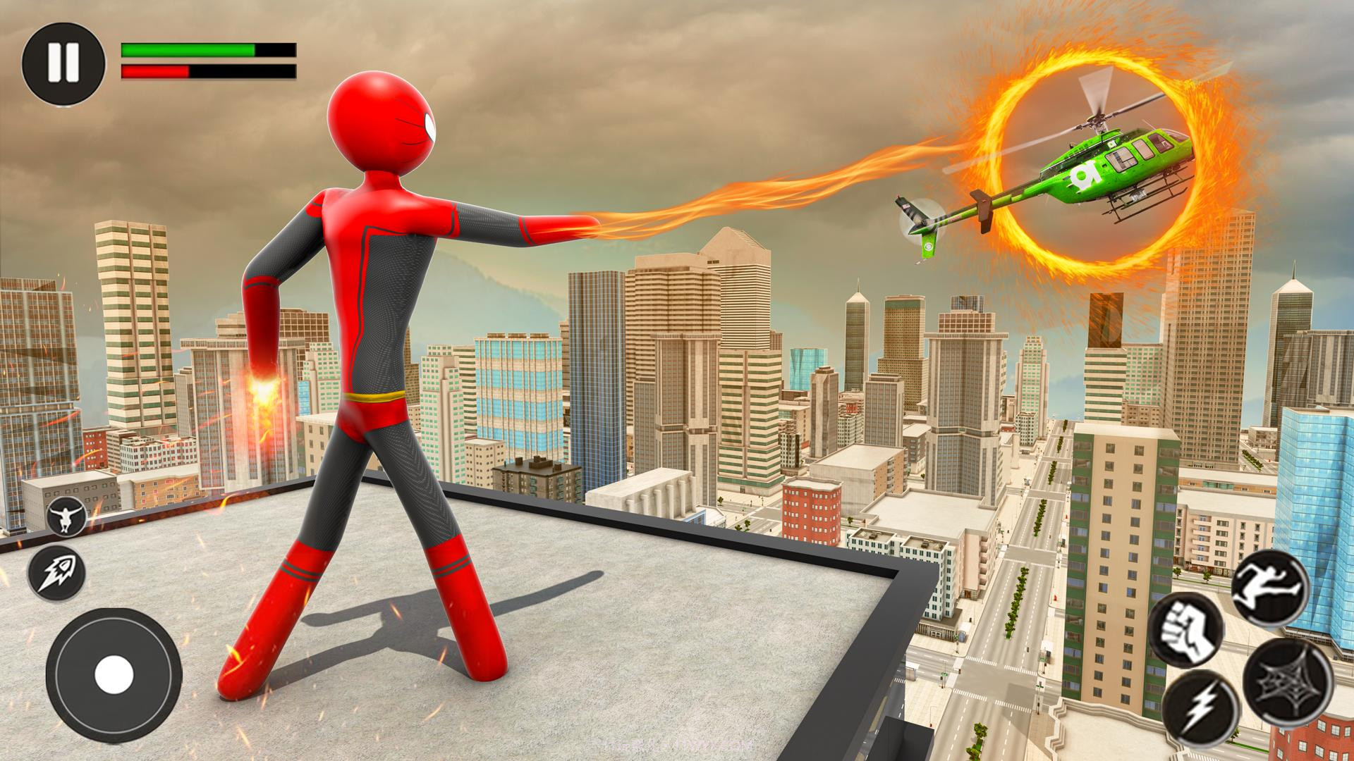 飞行超级英雄机器人截图3 飞行超级英雄机器人截图3