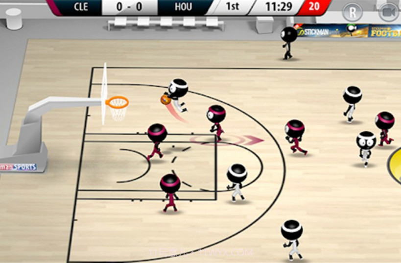 火柴人篮球高手截图2 火柴人篮球高手截图2
