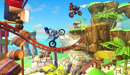现代摩托车特技赛车截图3 现代摩托车特技赛车截图3