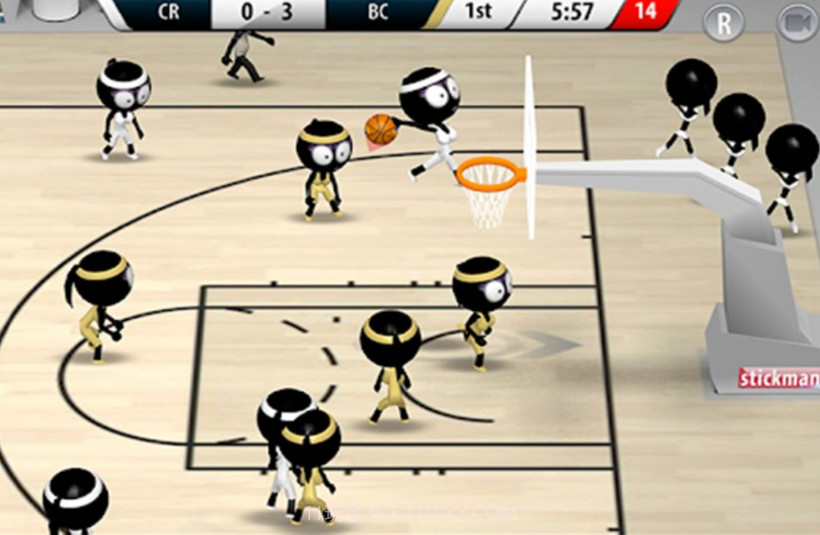 火柴人篮球高手截图4 火柴人篮球高手截图4