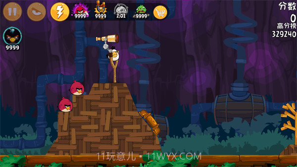 愤怒的小鸟经典版中文截图3