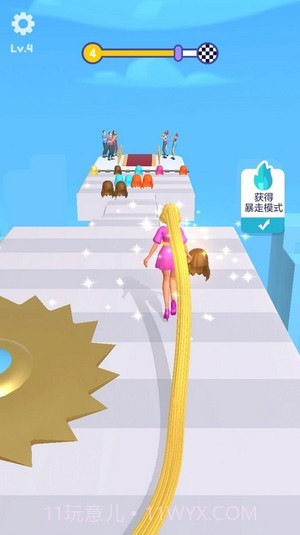 长发女孩酷跑截图3 长发女孩酷跑截图3