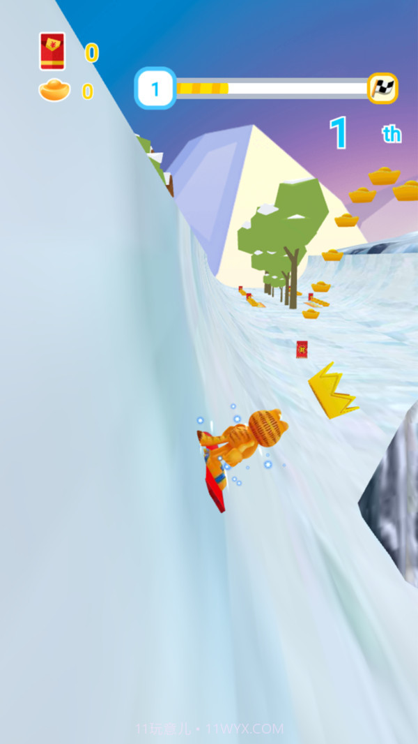 加菲猫滑雪截图3