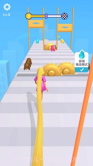 长发女孩酷跑截图2 长发女孩酷跑截图2