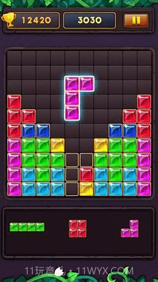 掉落拼图：砖宝石拼图截图2