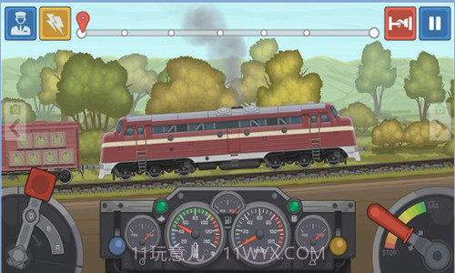 模拟火车行驶截图1 模拟火车行驶截图1