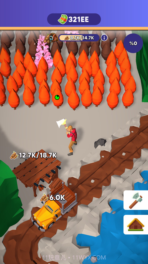 Idle Lumberjack截图1