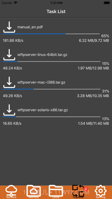 FTP服务器截图2 FTP服务器截图2
