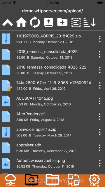 FTP服务器截图3 FTP服务器截图3