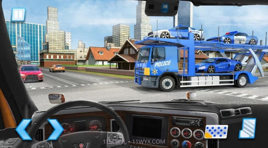 警车追逐运输车截图1