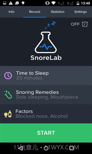 鼾声分析器截图2 鼾声分析器截图2